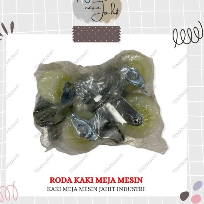 Roda Kaki Mesin Jahit Industrial Drat Besar /Roda Mesin Jahit - Drat Besar Abu