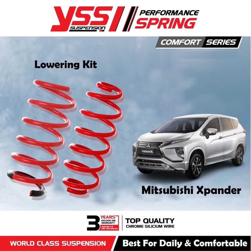 Per Coil Spring Lowering YSS Comfort not TEIN EIBACH Mitsubishi xpander