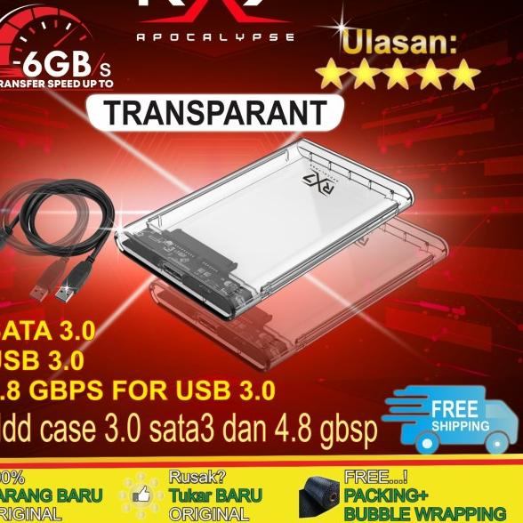 RX7 SSD ENCLOSURE 2.5" SATA USB 3.0 EXXTERNAL CASE