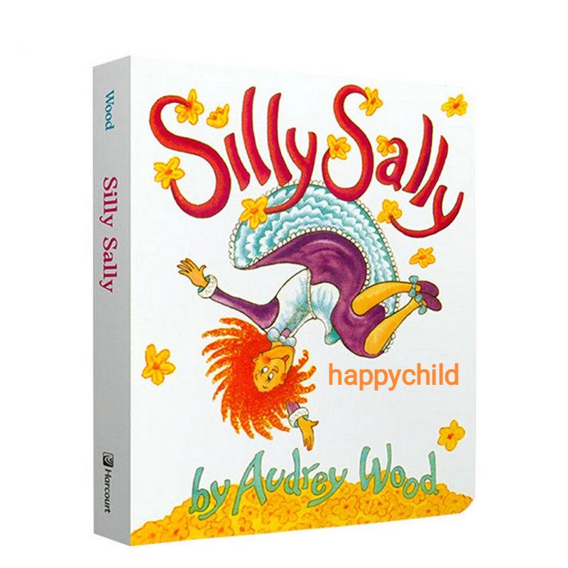 original board book Silly Sally by Audrey Wood buku anak buku impor happychild