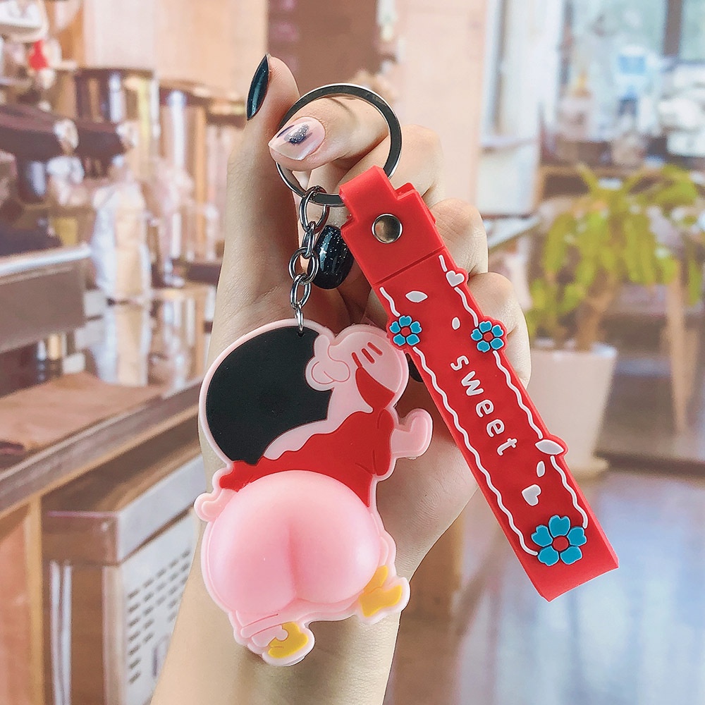 Murah Lebay S233 Gantungan Kunci Karakter Anime Crayon / Shin-Chan / Doraemon