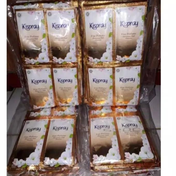 ㅚ KISPRAY GOLD SACHET RENTENG ISI 12 PCS @11 ml / KISPRAY SACHET GOLD ≋