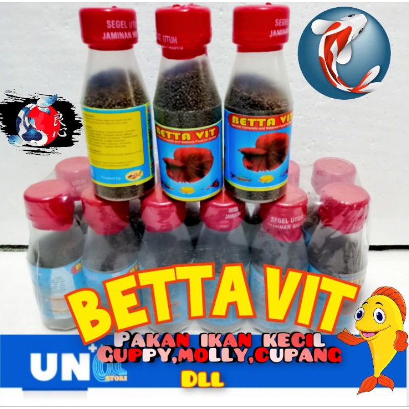 BETTA VIT BETTAVIT SUPER/PELET PAKAN IKAN IKAN BERVITAMIN