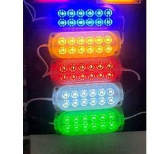 Led Lampu modul 12 mata 12v/ Lampu modul 12 led