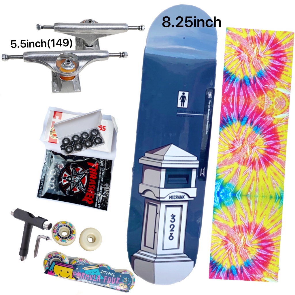 Skateboard Profesional 7 Lapis Ukuran 8.0 Inch