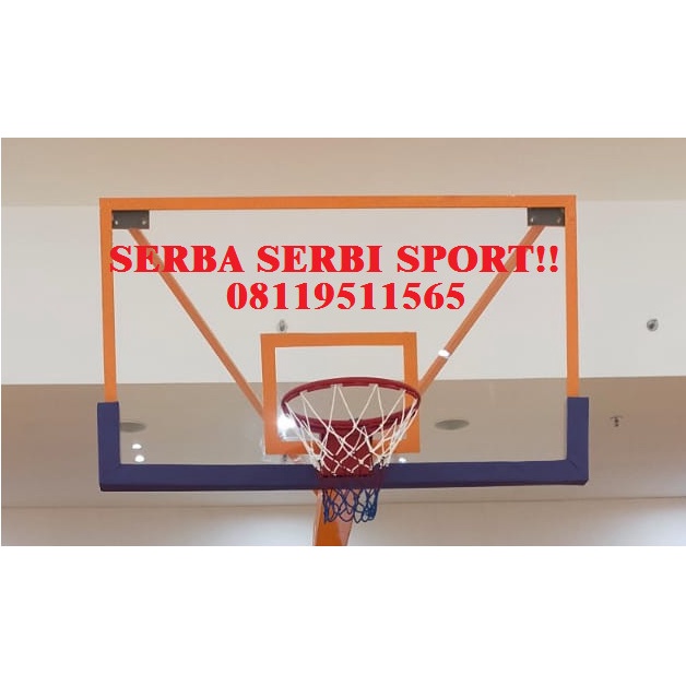 Papan Pantul Basket Akrilik 20mm 120x180cm Ring Per 2