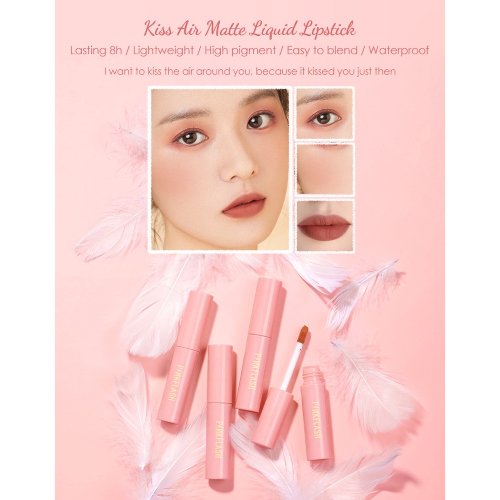 ❤ RATU ❤ Pinkflash Lip &amp; Cheek Duo Matte Tint | Liptint Lip Tint Pink Flash PF-M01