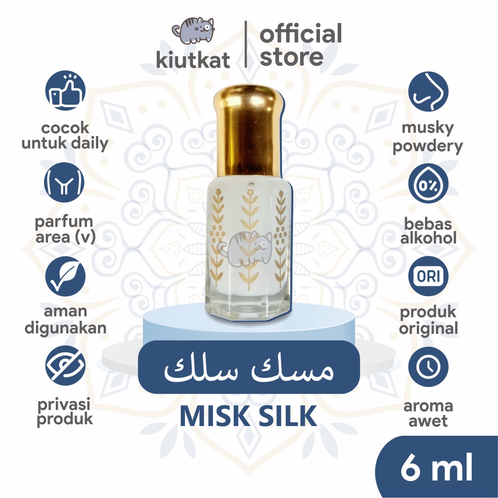 Jual MISK SILK / MISK THAHARAH Parfum Miss V Original Isi 6ml Shopee