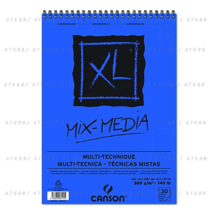

Canson XL Mix Media A4 300gsm