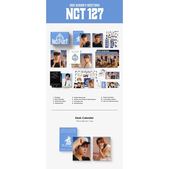 NCT 127 - 2023 Season's Greetings (online POB)