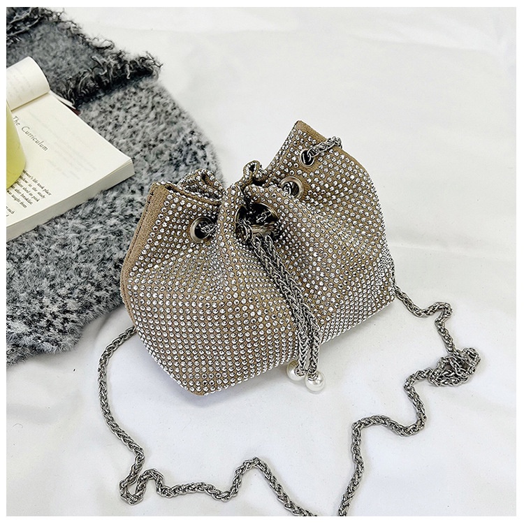 LT 2117 CR 7867 ZC 2804 GI 20885 BQ 3541 GT 1974 RISCE TAS SELEMPANG SERUT MINI BLING-BLING IMPORT WANITA CEWEK PEREMPUAN JAKARTA BATAM EL 4167