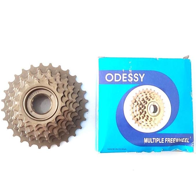 Gir Freewheel Odessy Gear Susun belakang Sprocket 7 Speed Sepeda 7s