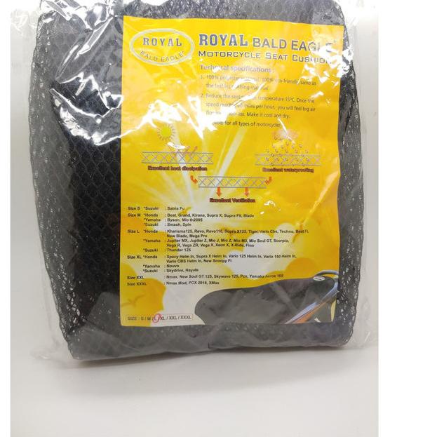 Sarung Jok Jaring Jok Motor Ukuran L Supra X 125 Karisma Revo Tiger