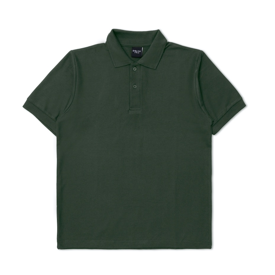 AKITA POLO SHIRT - Kaos Polo Pria in Dark Green (Hijau Army)