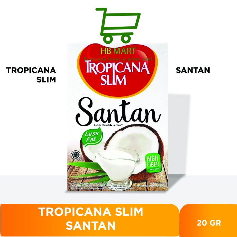 

Tropicana Slim Santan Sachet 20gr