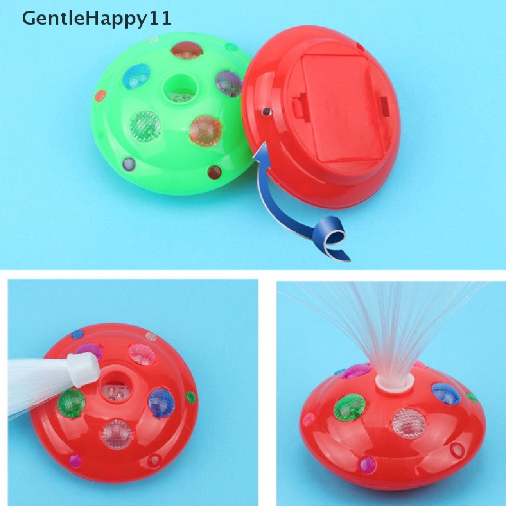 Gentlehappy Colorful LED Fiber Nightlight Lamp Lampu Malam Romantis Cahaya Bercahaya Mainan id