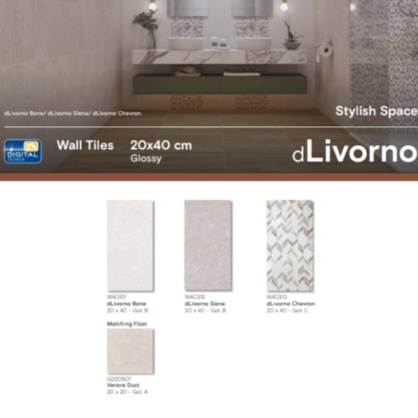 ROMAN KERAMIK dLivorno 20X40