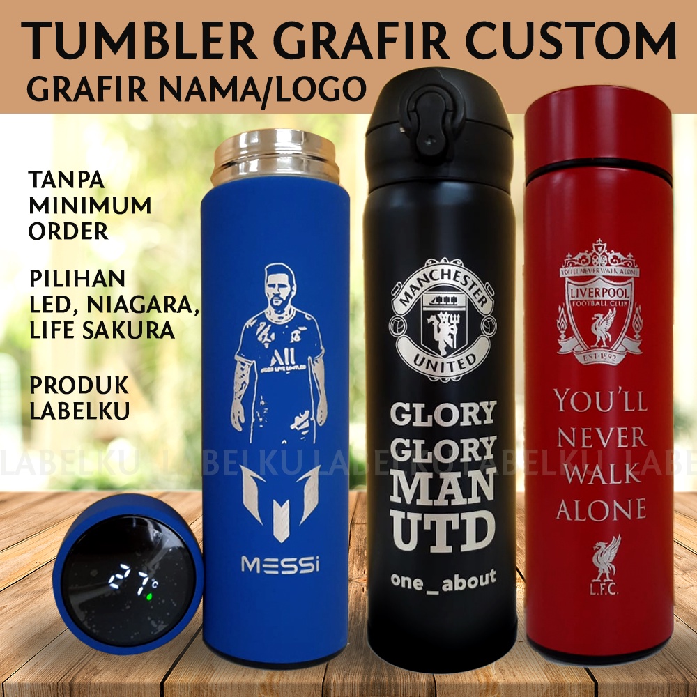 Termos Tumbler Custom Grafir Nama
