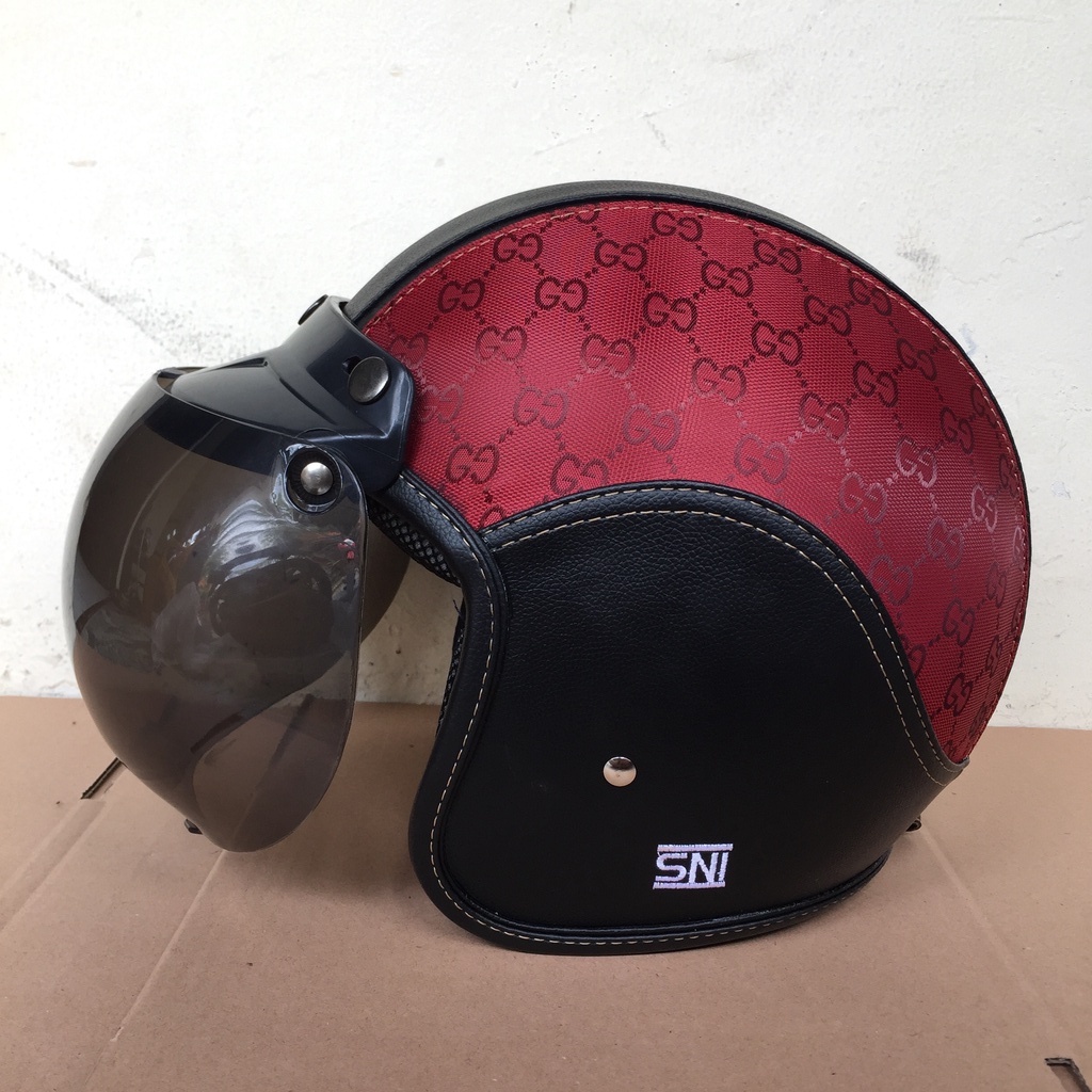 helm bogo motif gucci helm bogo wanita dewasa helm bogo wanita sni helem bogo kulit