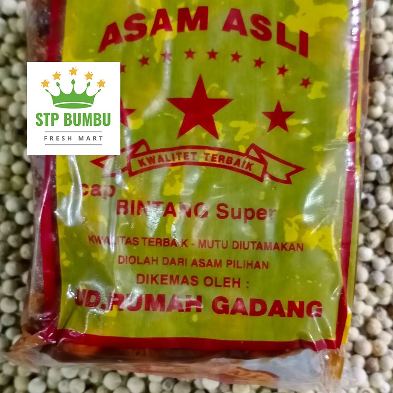 Asam Jawa Asli Cap Bintang 450gr / Asem Matang