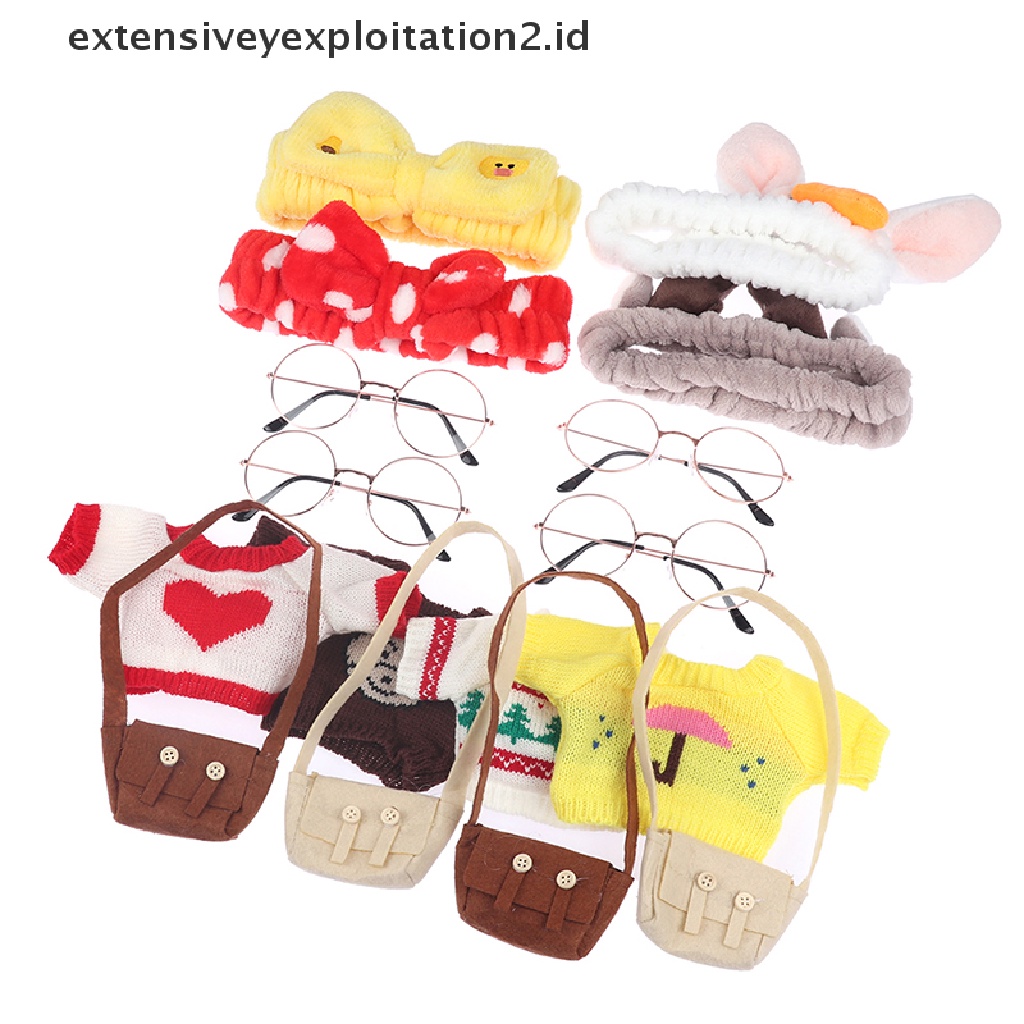 4pcs / set Mainan Miniatur Bebek 30cm Untuk Aksesoris Boneka