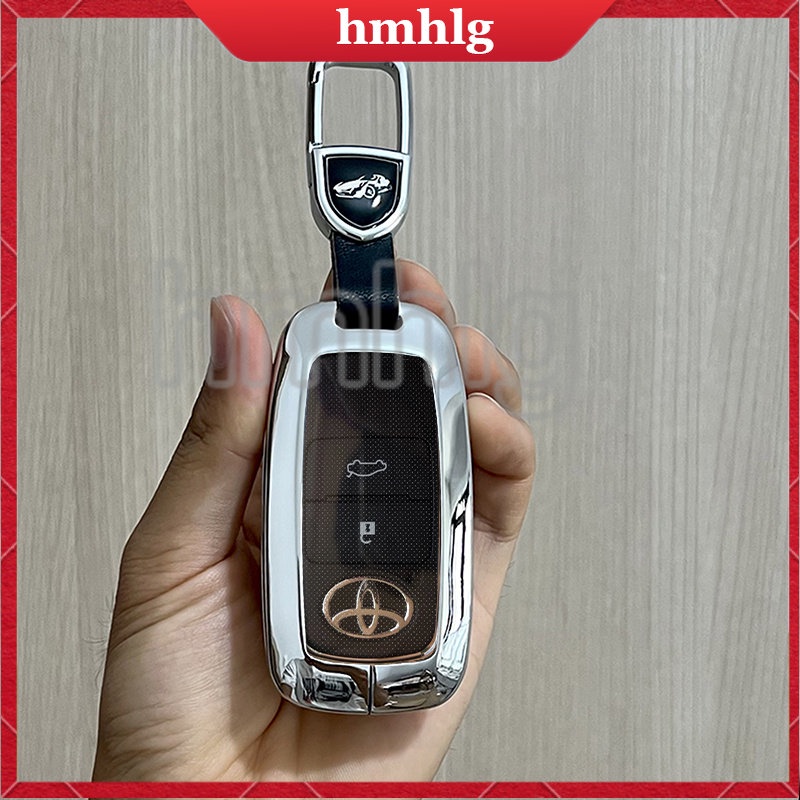 Case Remote Kunci Mobil Bahan Silikon Alloy Untuk Toyota Yaris Ativ 2022