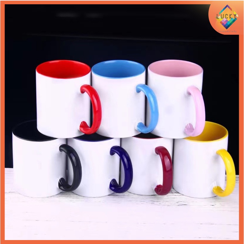 MUG WARNA POLOS / Mug polos warna ( import )