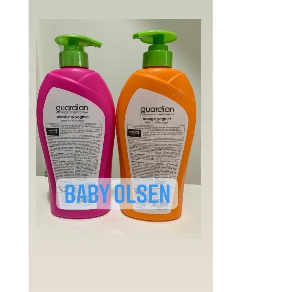 GUARDIAN KIDS CARE HEAD TO TOE/SABUN MANDI ANAK - orange yoghurt