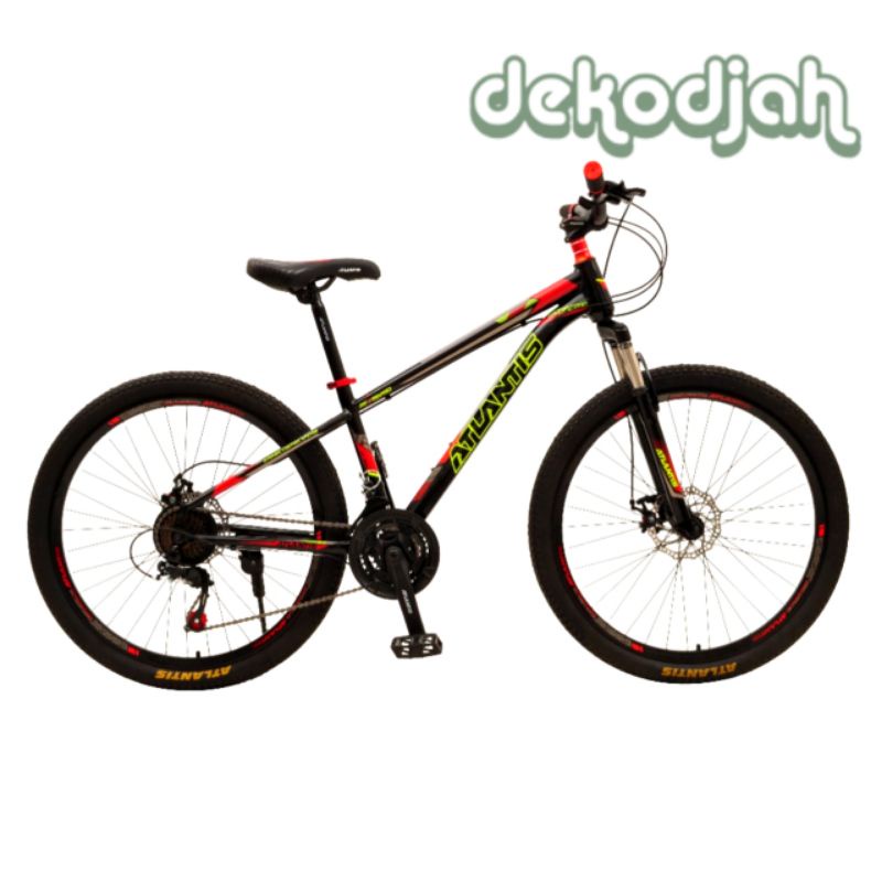 Sepeda Gunung MTB ATLANTIS AT-MT26760E BATIK 21SP Fork Suspensi