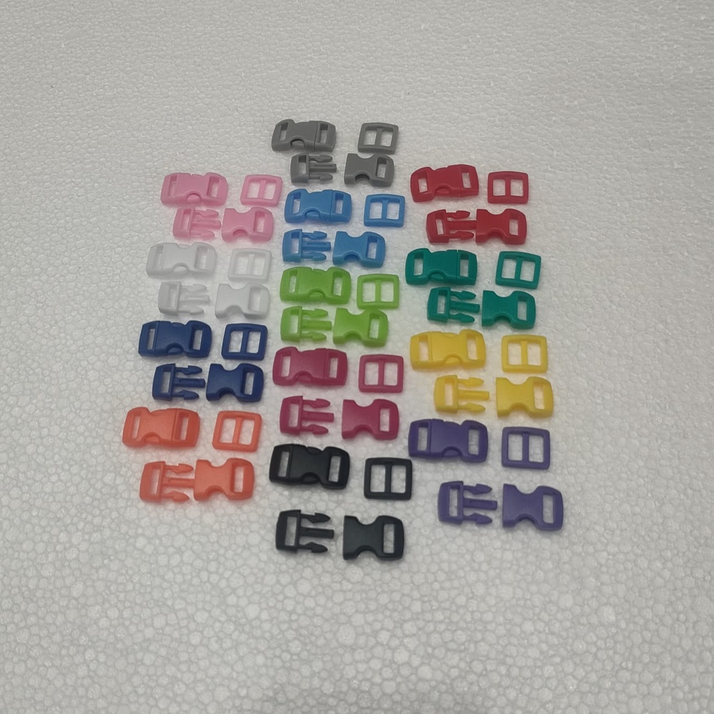 Kunci Sodok / buckle warna 1 cm set tersedia 13warna harga per 1 lusin