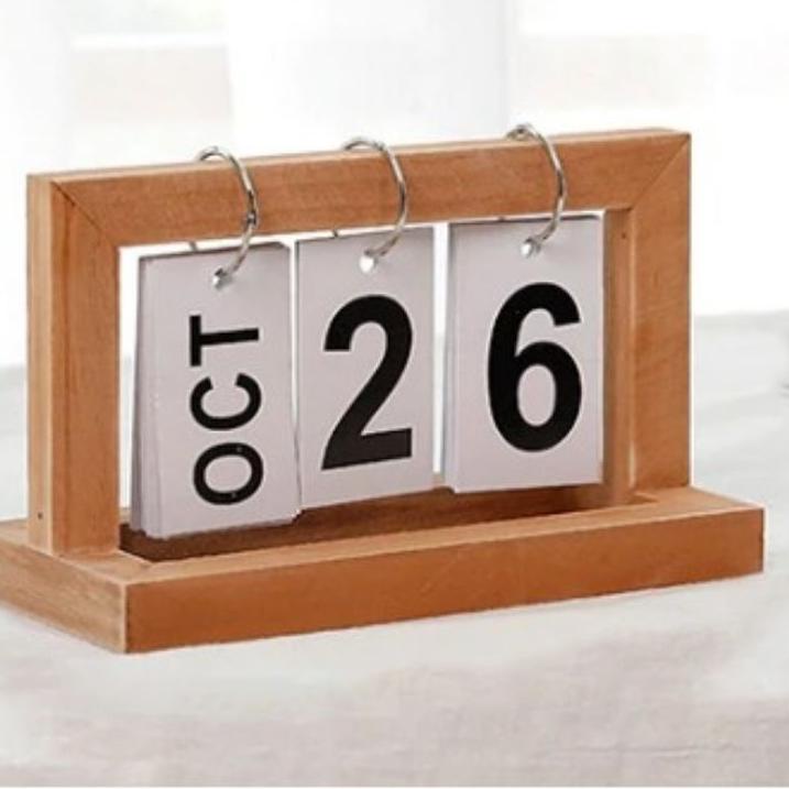 

PROMO kalender meja kayu/ kalender duduk / kalender hias / kalender abadi / kalender souvenir / kalender vintage ring kayu ☄ 888