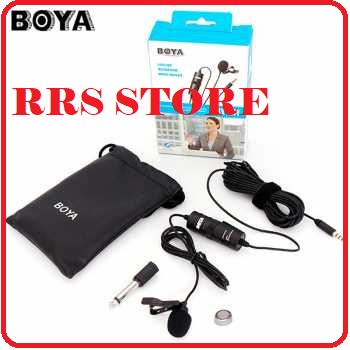 MAMEN Professional Lavalier Microphone Clip Portable 3.5mm Smartphone Laptop Tablet 1 Boya Clip-On Omnidirectional Microphone for Smartphone &amp; DSLR - BY-M1 ONLENY Lavalier Video Recording Microphone Clip Portable 3.5mm - MY-M1