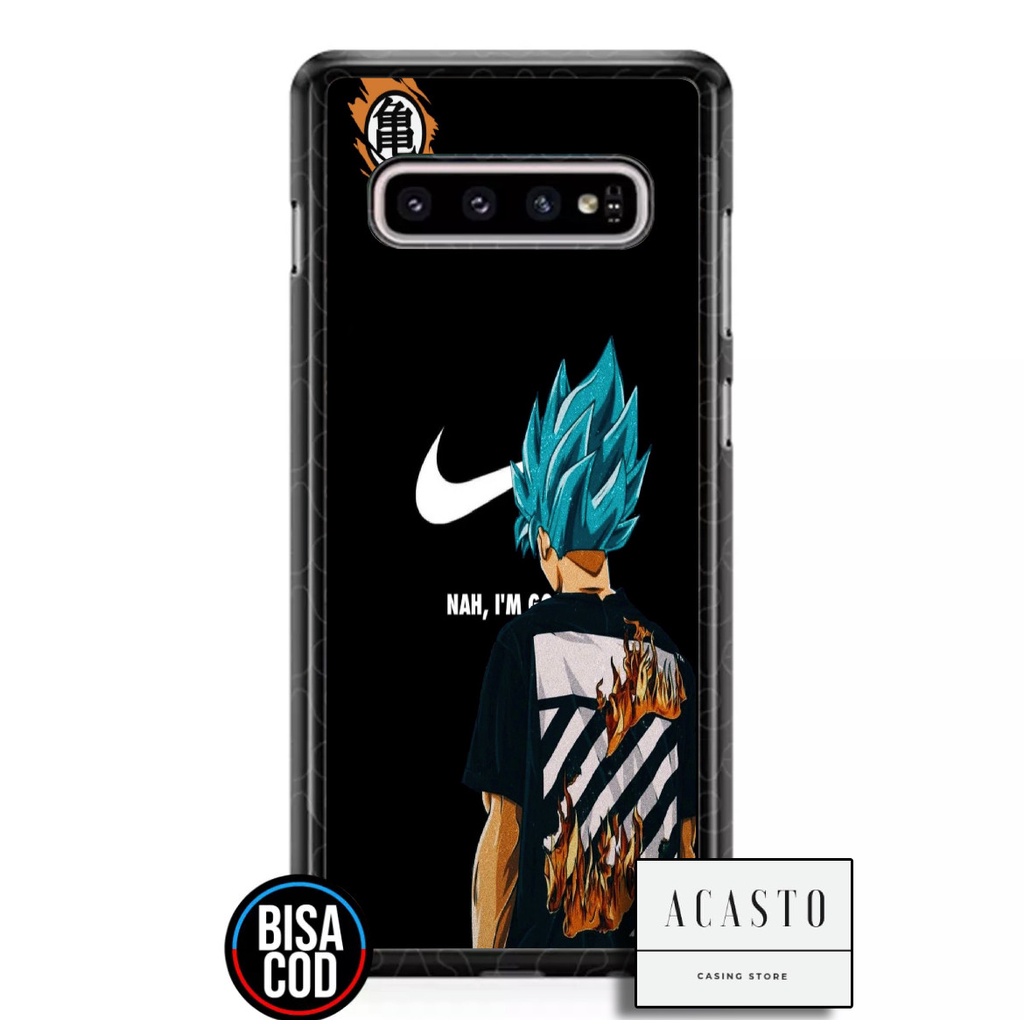 ACASTO Case Samsung S10e/ S10/ S10+ motif fashion gambar anime drag0nball art theme 001 unik keren c