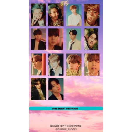 SHARING HYBE INSIGHT BTS