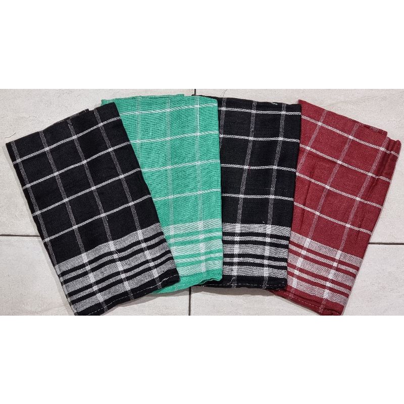 kain lap / serbet dapur / kain topo ( 12 pcs )