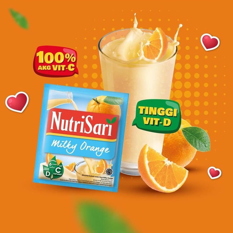 MINUMAN BUBUK NUTRISARI ANEKA RASA BUAH 1 SACHET