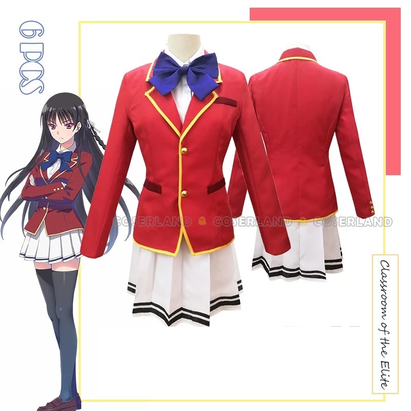 Kostum Cosplay Anime Classroom of the Elite Youkoso Jitsuryoku ayanokouji kiyotaka