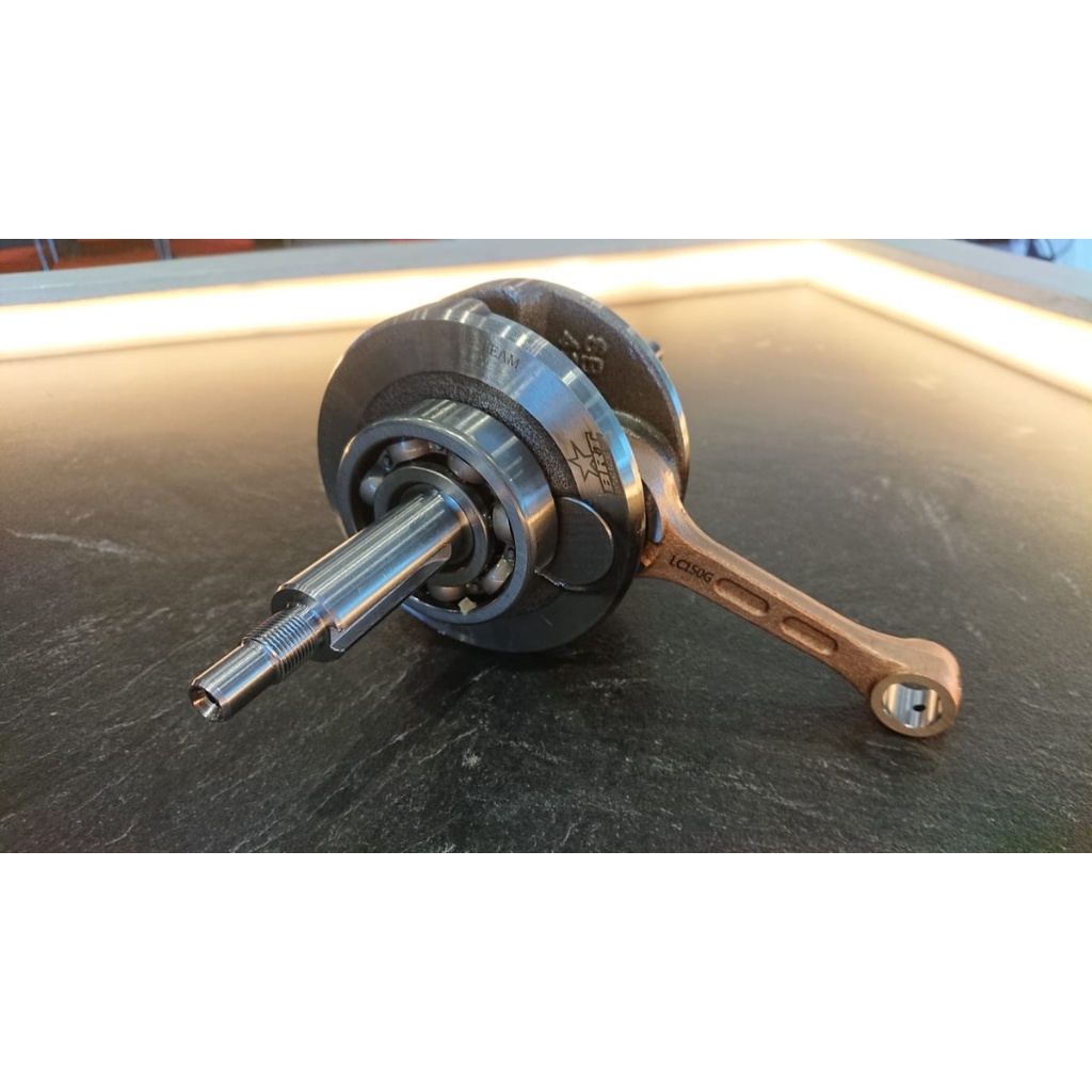 SUPER CRANK SHAFT BRT KRUK AS MX KING VIXION R15 STROKE UP 7.5mm