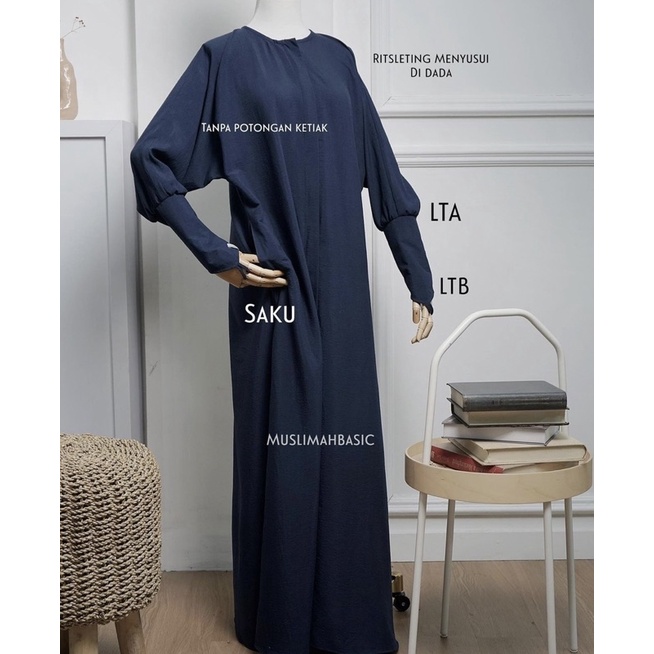 Abaya Hanin by Muslimahbasic.id