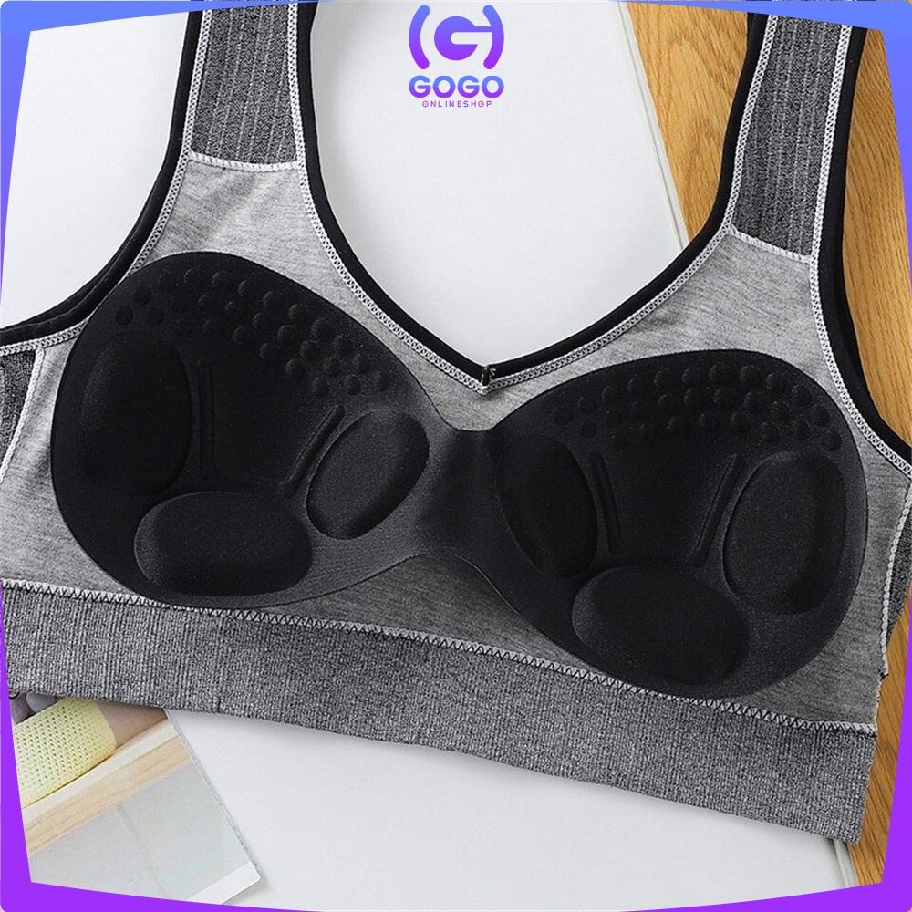 GOGO-P94-P97 Pakaian Dalam Wanita Bra Yoga Bra Tanpa Kawat / Sport Bra Push Up / Pakaian Olahraga Wanita / Bra Gym P95 / Bra Fitness Zumba P96