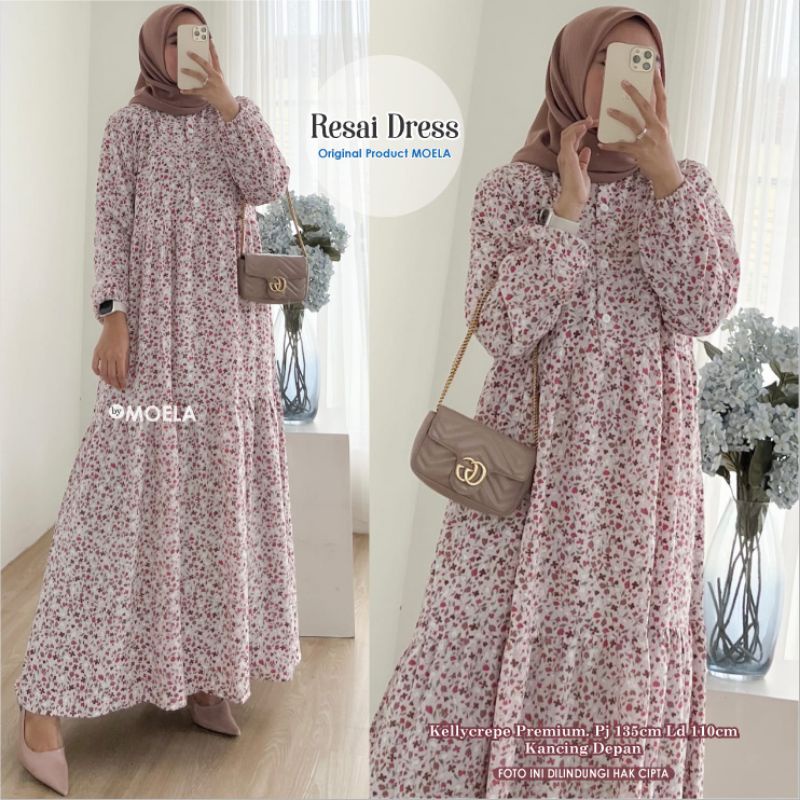 ANEKA DRESS ORIGINAL BERLABEL MOELA