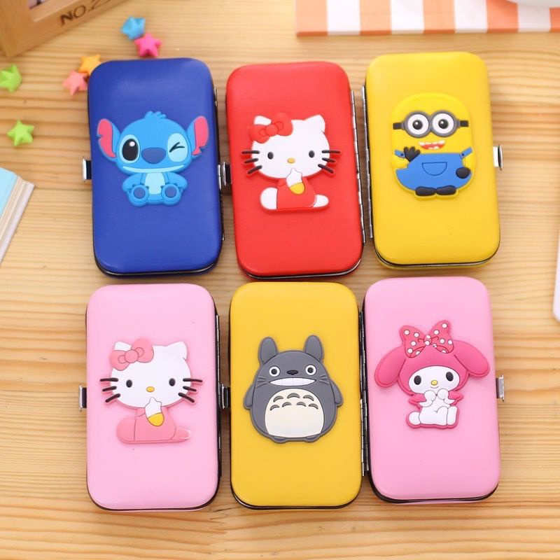 Alat Manicure Karakter Set gunting kuku / Menicure Pedicure Kartun Meni Pedi nails art kaki tangan