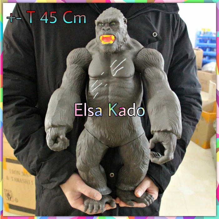 Figure King Kong Besar Mainan Kingkong Big Jumbo Size Gorilla