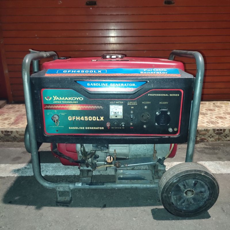 Mesin Genset yamakoyo GFH4500LX  3000 watt starter Original