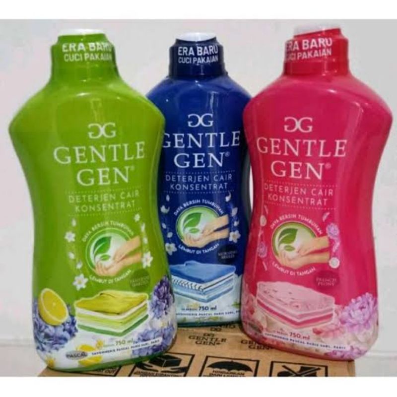 Jual Sabun Gentle Gen Detergen Deterjen Cair Konsentrat Ml