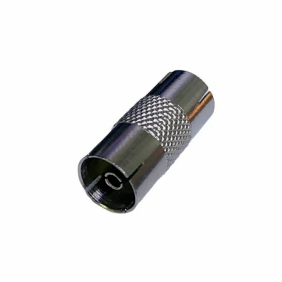 Konektor Jack Sambungan kabel Antena TV female to female