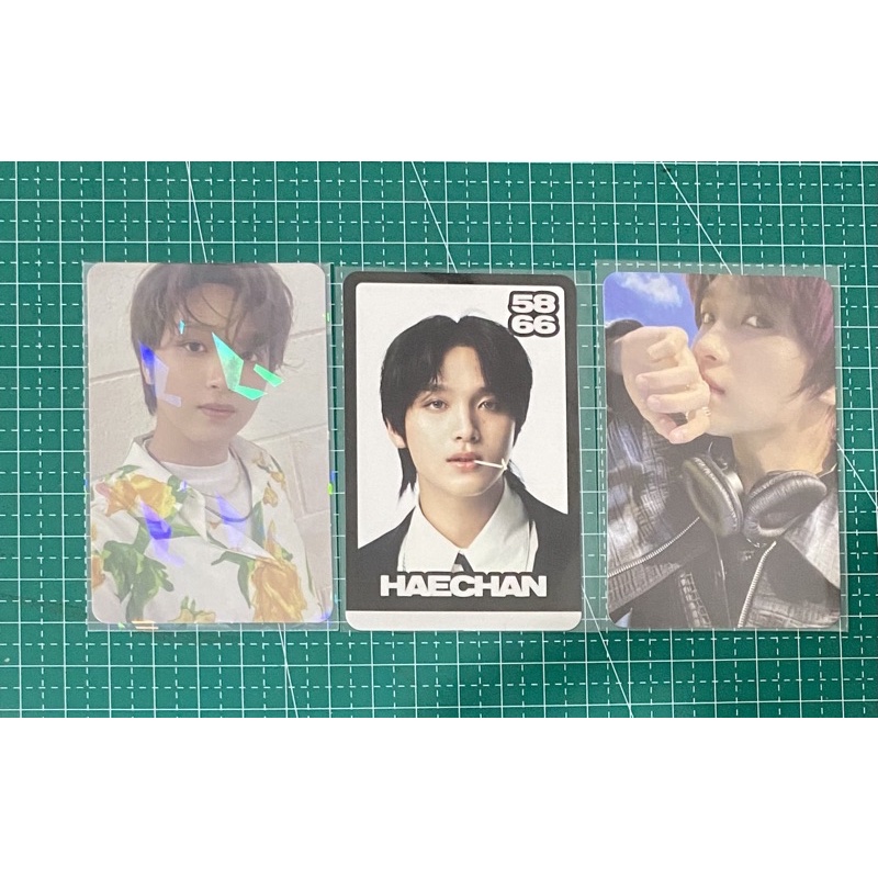 PHOTOCARD HAECHAN KOREK TRADING CARD B CONCEPT TC GLIMO KPOPMERCH BEATBOX GLITCH MODE NCT DREAM NCT 