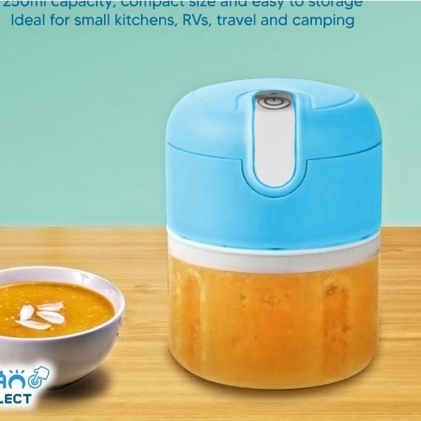 Blender Mini Food Processor MPASI Multifungsi - Biru