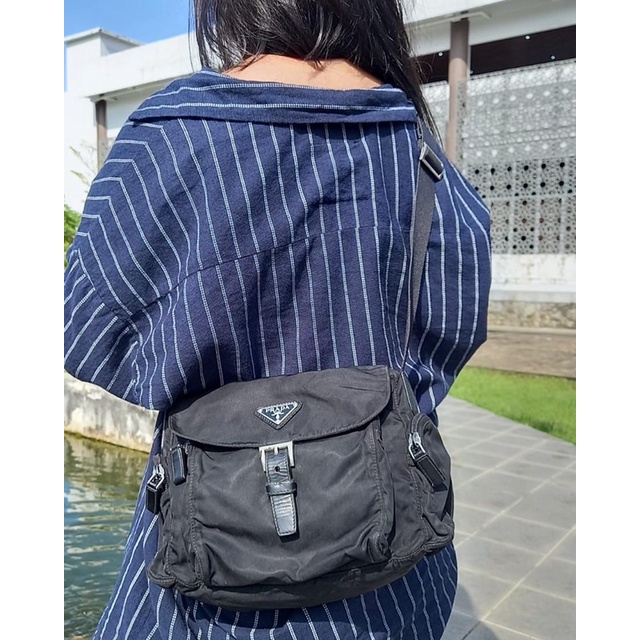 Authentic Prada nylon Crossbody Bag Vintage