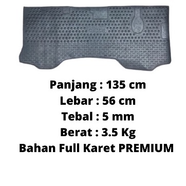 Karpet Kabin Canter Karet Lantai depan Mobil Truk Mitsubishi PS Canter Penutup Alas kaki Cabin Dasar